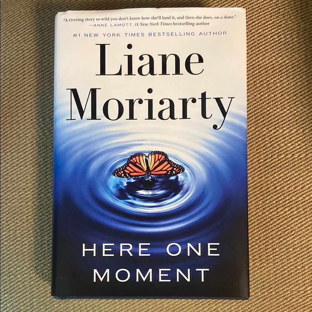 'Here One Moment' Hardcover Book